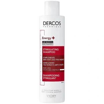 VICHY Dercos Energy+ šampūns, 200 ml