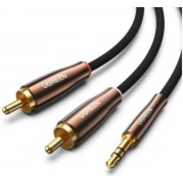 Kabelis 2xRCA - 3.5mm 2m AU AV170 UGREEN UGREEN/80