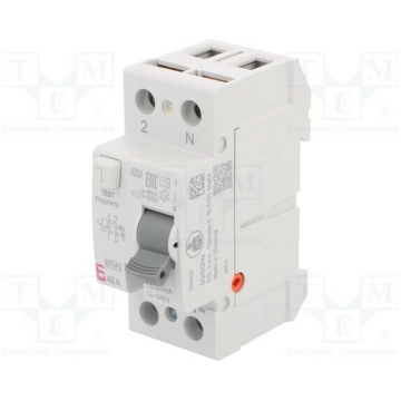 RCD breaker; Inom: 40A; Ires: 30mA; Poles: 2; 230V