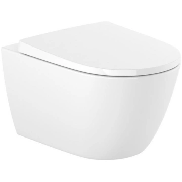 Piekaramais tualetes pods Roca Ona ar Rimless vāku