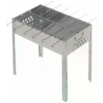MUSTANG Charcoal grill with 6 skewers 634368 grils