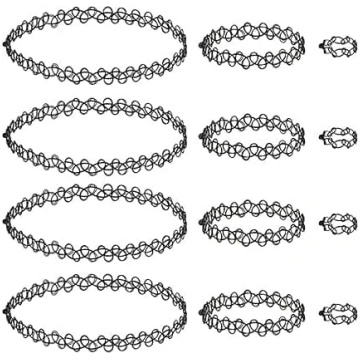luoshaPUCY Choker kaklarota komplekti (3 komplekti