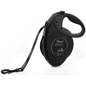 FLEXI Giant Tape Black Edition - automātiska suņu 