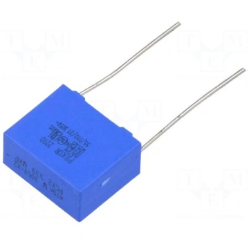 Capacitor: polypropylene | X2 | 1300pF | 305V | TH