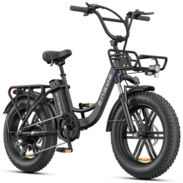 Elektriskais velosipēds Engwe L20 Boost 20’’, meln