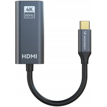 Adapter USB Wozinsky WACH-01 USB-C - HDMI Czarny (