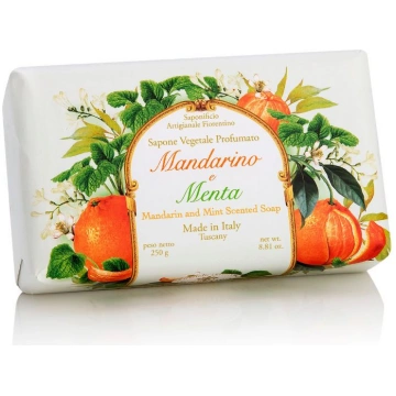 Ziepes FIORENTINO roku darbs, mandarīni un piparmē