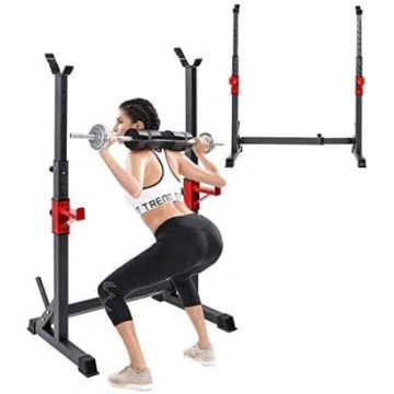 OWOHYG Squat Rack, Squat Stand, Dipping Station, S