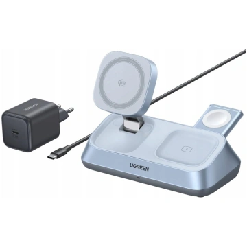 Ugreen UGREEN W711 MagFlow 3-in-1 bezprzewodowa Qi