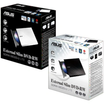 ASUS | SDRW-08D2S-U Lite | USB 2.0 Interface | DVD