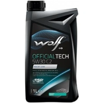 WOLF motoreļļa wolf, 5w30, official tech, c2, 1l 8