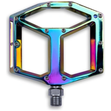 Pedāļi Cube Acid Flat A3-ZP, alumīnijs, daudzkrāsa