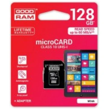 Atmiņas karte Goodram microSD 128Gb (class 10) + S