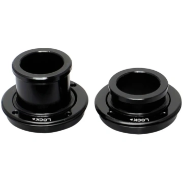 Front hub side caps - Novatec FRONT X15 Center Loc
