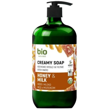 Bionaturell krēmziepes Medus un Piens 946ml