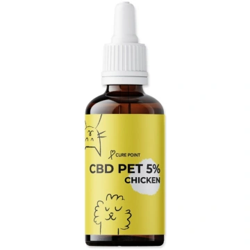 Cure Point eļļa ar CBD 5% ar vistas garšu suņiem u