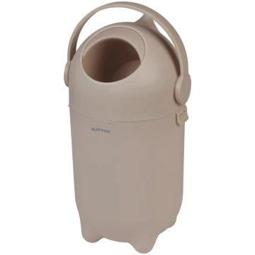Nattou - Dropy Diaper Pail - Taupe 41048-7 (541467
