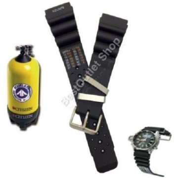 CINTURINO 20mm AQUALAND GOMMA Rubber modello CITIZ