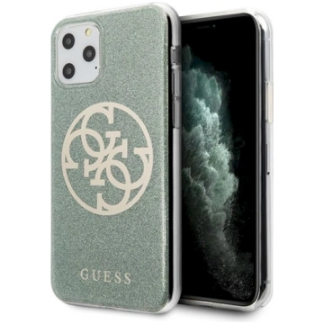 Guess GUHCN65PCUGLKA Hardcase 4G Circle Glitter Ai