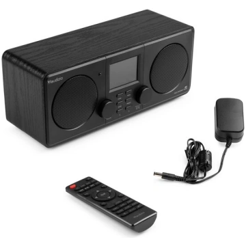 Foza WIFI interneta stereo radio ar DAB+ melnu Aud