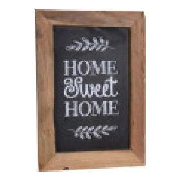 Home Styling Collection Krīta tāfele ar koka rāmi.