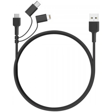 CB-BAL5 3in1 fast Braided Quick Charge micro USB U