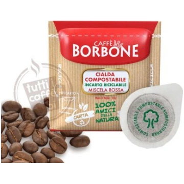 Cialde borbone miscela rossa 44 mm