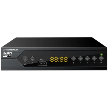 Esperanza DVB-T2 H.265/HEVC DIGITAL TERRESTRIAL TV