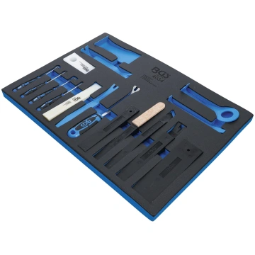 TOOL TRAY 3/3: RELEASE TOOLS, ASSEMBLY WEDGE AND H