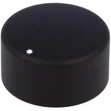 Knob | with pointer | aluminium,thermoplastic | Øs