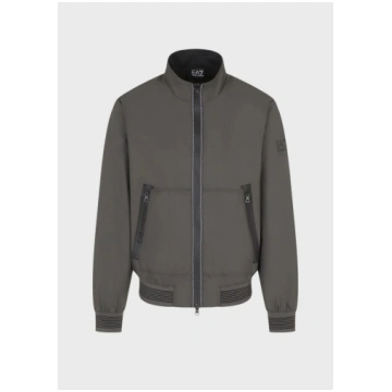 BOMBER JACKET CORE IDENTITY CON ZIP DA UOMO EA7
