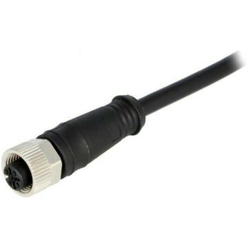 Connector: M12; plug; female; Micro-Change; PIN: 5