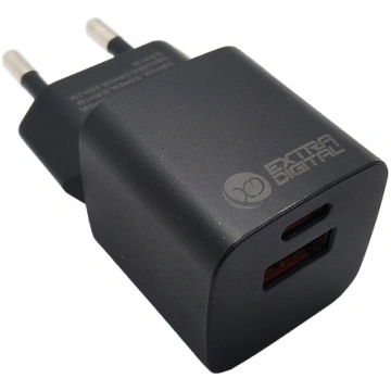 Charger EXTRA DIGITAL GaN USB Type-C, USB Type-A: 