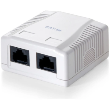 Equip 2-Port Cat.6 Surface Mount Box 235212