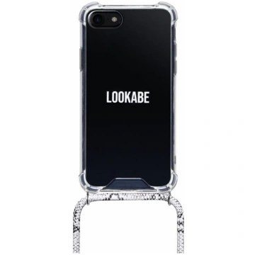 Lookabe Necklace Snake Edition iPhone X/Xs silver 