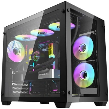 Darkflash C285 Computer case (Black) ( C285 black 