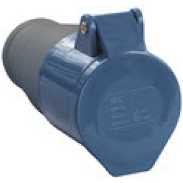 Kontaktligzda IEK, 32A, 2P+PE, 220V, IP44, pārnēsā