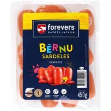 Sardeles Bērnu FOREVERS 450g