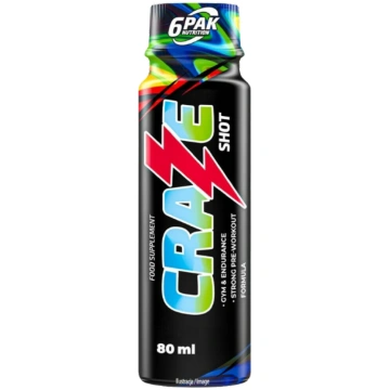 Craze Shot 80 ml 6PAK Nutrition Lemon Grape