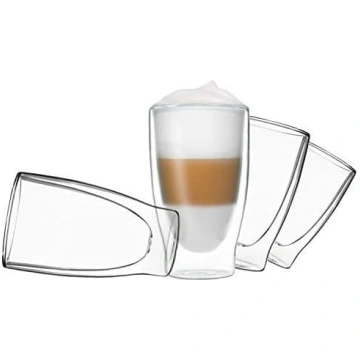DUOS® Latte Macchiato glāžu komplekts, 4 x 400 ml,