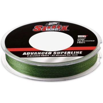 SUFIX 832 Braid Lo-Vis Green 250m 0,15mm 9,2kg – I