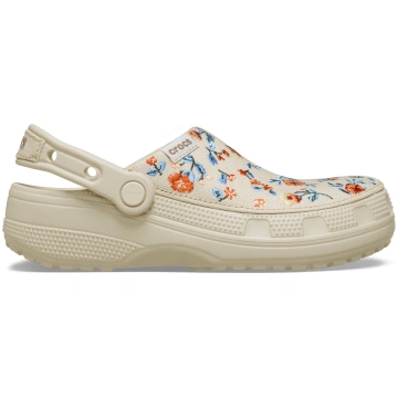 Crocs™ Classic Crafted Floral Clog Frappe