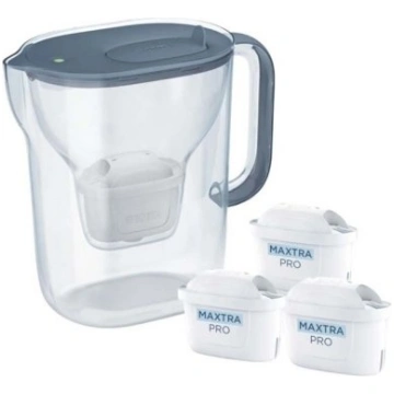 Brita Style Essential graphite filtering jug + 4 M