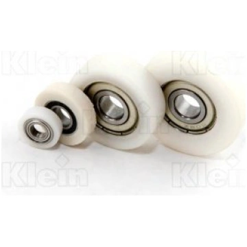 “DELRIN®” BALL BEARINGS alpha=10°;B=5;D=22,2;d=6,4