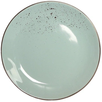 Domoletti DINNER PLATE WITH SPECKLE MINT 27CM 1542