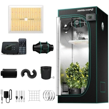 „Mars Hydro Smart Grow Tent“ pilnīgs komplekts ar 