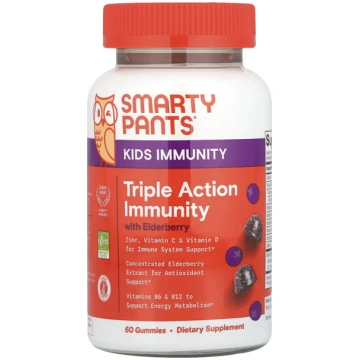 SmartyPants, Kids, Triple Action Immunity Gummies 