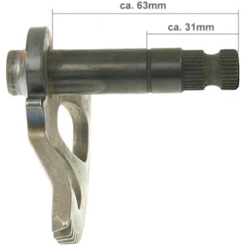 Kickstart vārpsta 63mm / 31mm CPI / Keeway / QJ St